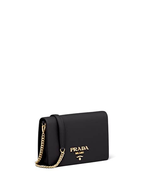 prada matinée small saffiano leather bag|Prada saffiano leather mini pouch.